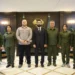 Menteri Dalam Negeri Suriah, Anas Khattab, bertemu dengan komandan Keamanan Internal di Hasaka,
