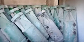 Misi Suriah ke Organisasi Pelarangan Senjata Kimia mengkonfirmasi penemuan puluhan bom dan bahan yang digunakan dalam pembuatan sarin (SANA).