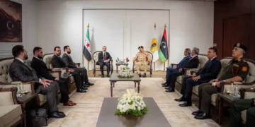 Al-Shaibani Kunjungi Benghazi